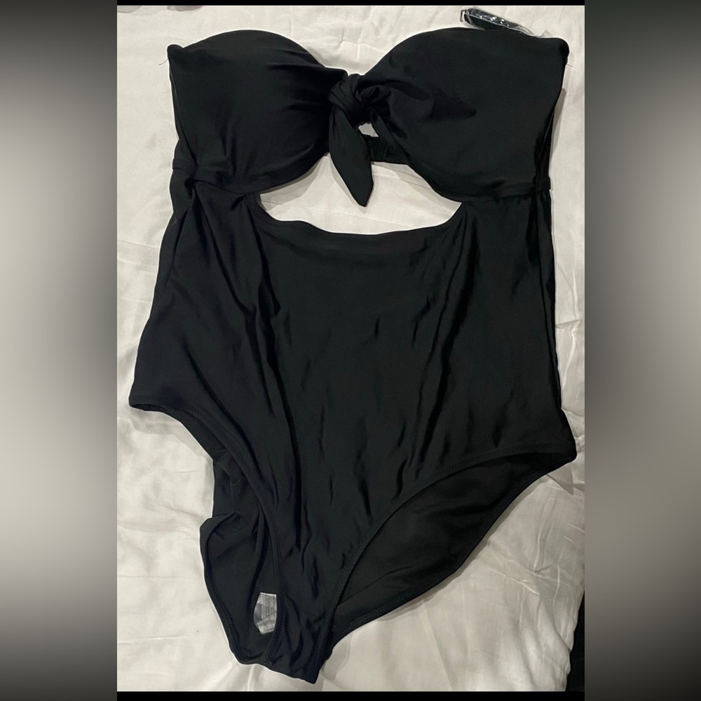 Aerie Black One Piece Swimsuit